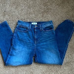 Madewell “Mom Jeans” -size 2/26, only worn once!